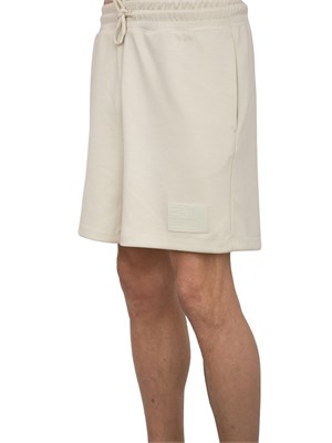 EA7 EMPORIO ARMANI Bermuda sportivo EA7 avorio in UOMO