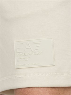 EA7 EMPORIO ARMANI Bermuda sportivo EA7 avorio in UOMO