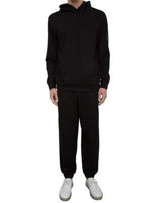 EA7 EMPORIO ARMANI Pantaloni jogger EA7Core Identity Unisex in misto viscosa stretch nero in UOMO