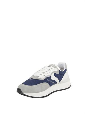 Sneakers Voile Blanche in suede e tessuto tecnico
blu in UOMO