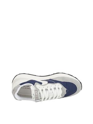 Sneakers Voile Blanche in suede e tessuto tecnico
blu in UOMO