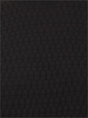 Maglia girocollo Paolo Pecora a maniche corte in cotone extra fine nero in UOMO