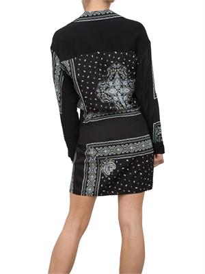 Mini abito a camicia Pinko stampa bandana in DONNA