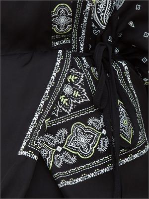 Mini abito a camicia Pinko stampa bandana in DONNA