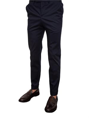 Pantalone PT Torino blu in cotone in UOMO