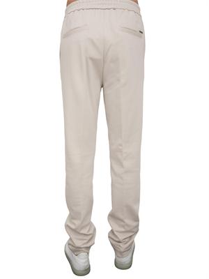 Jogger in felpa Peserico french terry grigio in UOMO