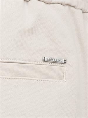 Jogger in felpa Peserico french terry grigio in UOMO