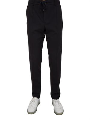 Pantalone Jogger Peserico blu in UOMO