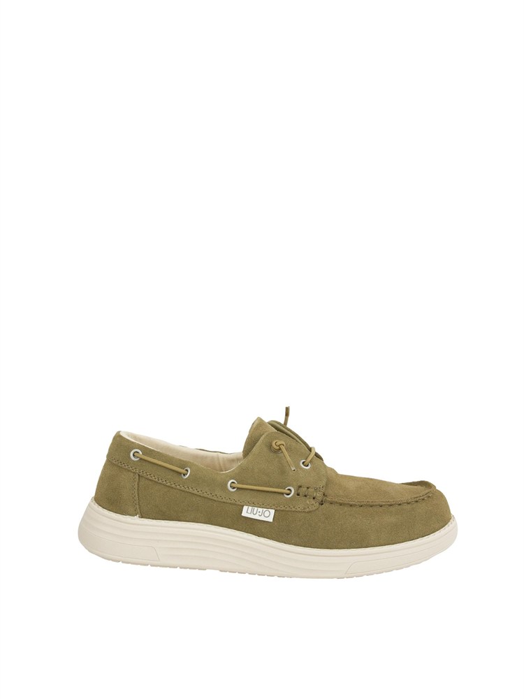 Mocassini Liu Jo uomo in suede verde