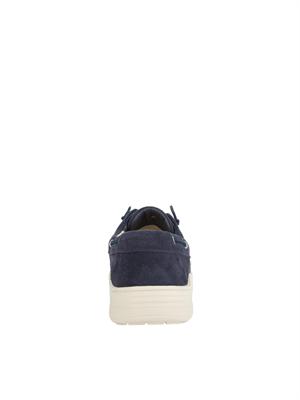 Mocassini Liu Jo uomo in suede blu in UOMO