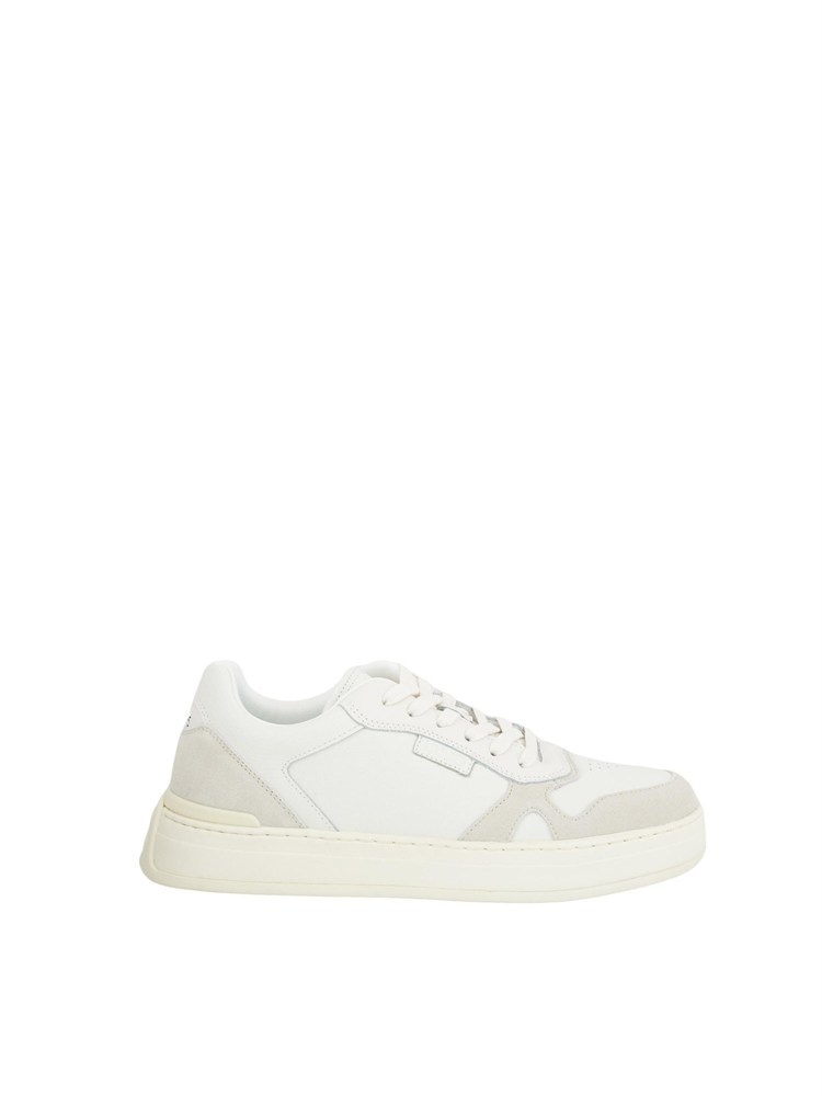 Sneakers Liu Jo uomo in suede bianca