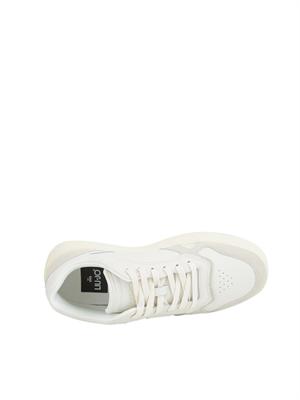 Sneakers Liu Jo uomo in suede bianca in UOMO