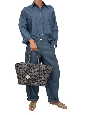 Camicia donna Armani Exchange in chambray di cotone in DONNA