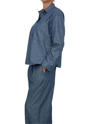 Camicia donna Armani Exchange in chambray di cotone in DONNA