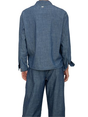 Camicia donna Armani Exchange in chambray di cotone in DONNA