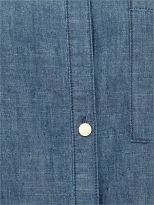Camicia donna Armani Exchange in chambray di cotone in DONNA