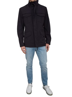 Giubbino giacca blu Peuterey con tasche in UOMO