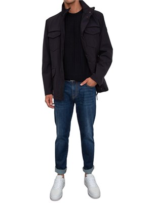Giubbino giacca blu Peuterey uomo con tasche in UOMO