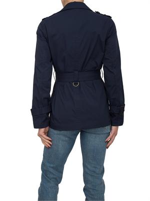 Trench blu Dekker modello doppiopetto in DONNA