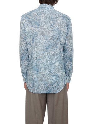 Camicia Etro in cotone paisley floreale in UOMO
