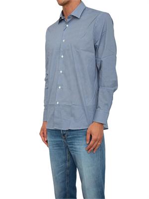 LIU JO Camicia Liu-jo blu con stampa geometrica in UOMO
