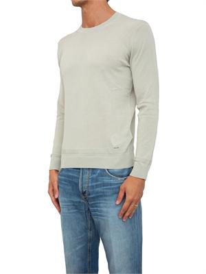 LIU JO Maglia Liu-Jo grigio in crèpe di cotone in UOMO