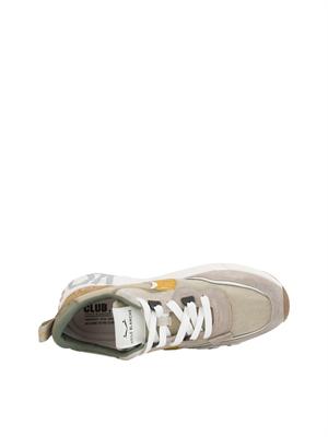 Sneaker beige Voile Blanche in suede e tessuto in UOMO