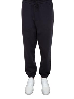 Pantaloni jogger blu Emporio Armani uomo con coulisse in UOMO