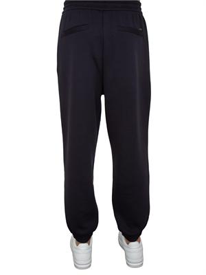 Pantaloni jogger blu Emporio Armani uomo con coulisse in UOMO