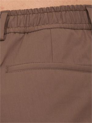 Pantalone chino Corneliani marrone in misto cotone in UOMO