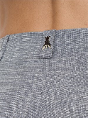 Pantaloni palazzo Patrizia Pepe grigi in tessuto crêpe in DONNA