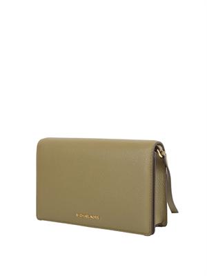 Borsa donna Michael Michael Kors modello Jet Set in pelle verde in DONNA