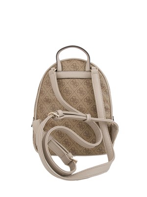 Zaino donna Guess Jeans pelle ecologica con stampa logo 4G all over in DONNA