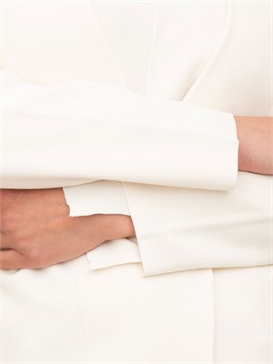 Cardigan giacca Nenette in maglia avorio in DONNA