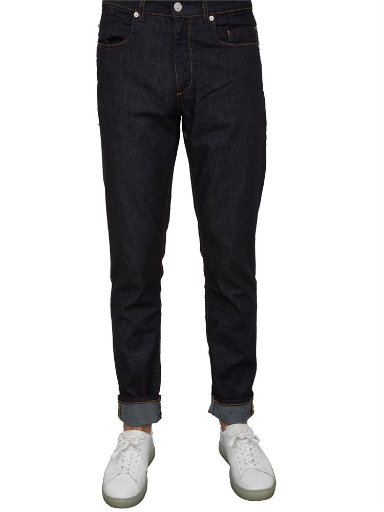 Jeans 5 tasche Siviglia blu scuro in cotone stretch