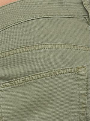 Pantalone chino Siviglia verde in cotone in UOMO
