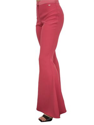 Pantaloni flare Guess by Marciano in viscosa fucsia in DONNA