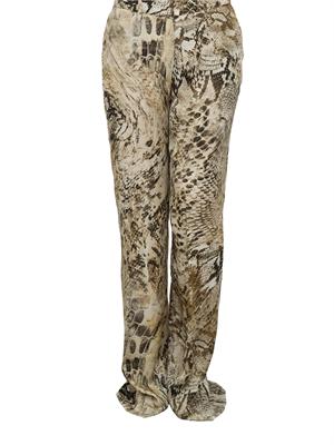 Pantalone vita alta Guess by Marciano stampa animalier all over in DONNA