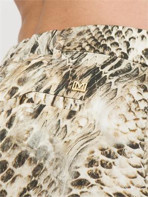Pantalone vita alta Guess by Marciano stampa animalier all over in DONNA