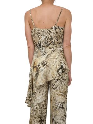 Top animalier Guess by Marciano in viscosa in DONNA
