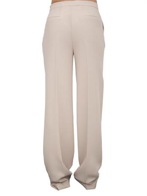 Pantaloni donna beige Guess by Marciano con taglio dritto e piega in DONNA
