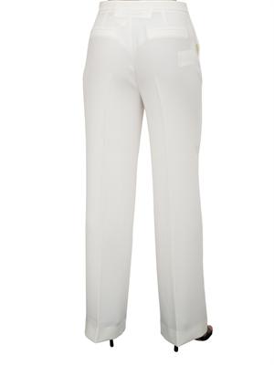 Pantaloni donna bianchi Guess by Marciano con taglio dritto e piega in DONNA
