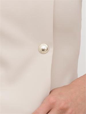 Top corsetto beige Guess by Marciano con bottoni dorati in DONNA