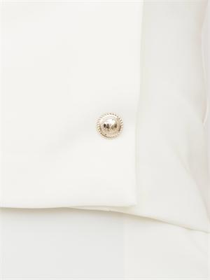 Top corsetto bianco Guess by Marciano con bottoni dorati in DONNA