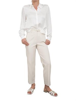 Pantalone elegante avorio Kocca stile minimal con cintura in DONNA