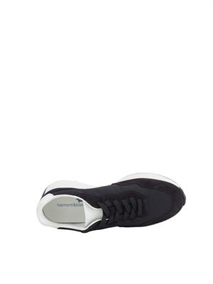 Sneakers Harmont & Blaine blu con suola bicolor in UOMO
