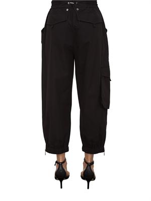 Pantalone nero Pinko modello cargo con maxi tasche in DONNA