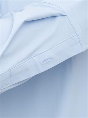 Camicia slim fit Boss azzurro in jersey di cotone in UOMO