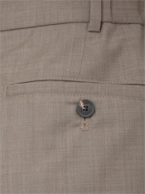 Pantalone uomo grigio tortora Emporio Armani dal taglio classico e dritto con pinces in UOMO