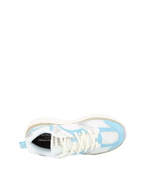 TWIN-SET Sneakers running celesti Twinset in partnership con Fessura in DONNA
